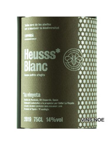 Heusss* Blanc Sense sulfits afegits 2024