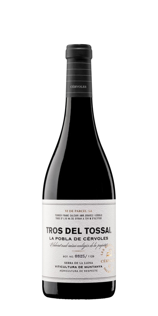 Cérvoles Tros del Tossal Syrah 2020